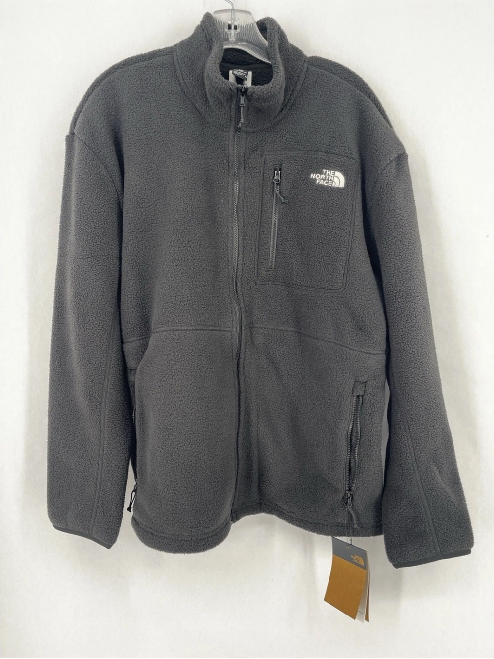 The North Face Womens Black Full Zip Fleece Pile Yumiori Jacket  XL Extra Large